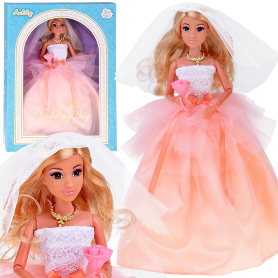 Păpușă Anlily în rochie de mireasă – WEDDING DAY