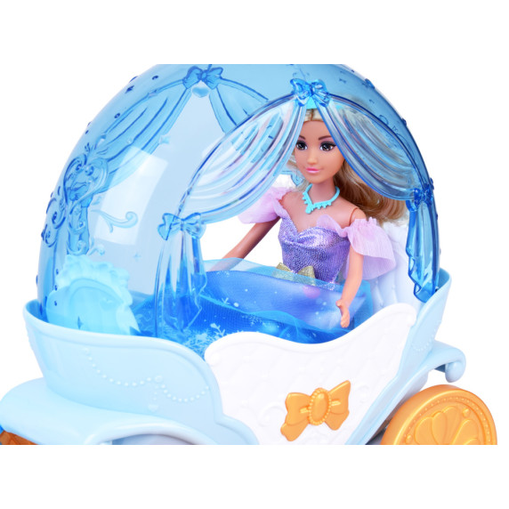 Hercegnő baba lóval és hintóval ANLILY COLLECTION Princess Carriage