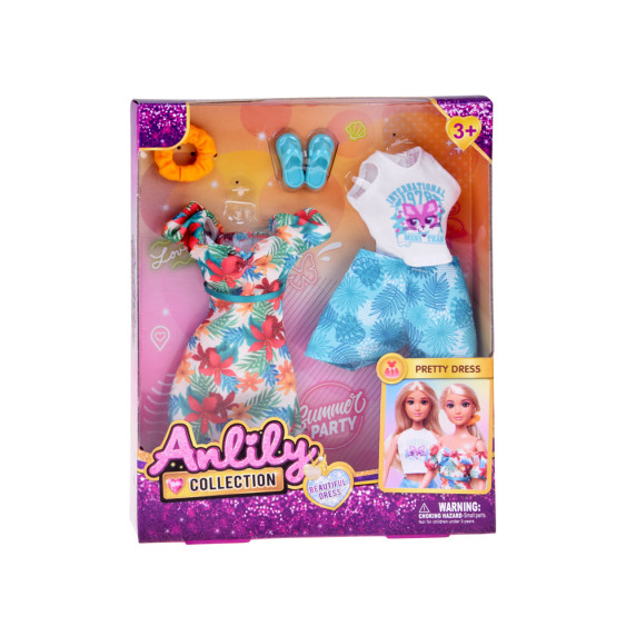Set de haine pentru păpușă cu accesorii – ANLILY COLLECTION Beautiful Dress