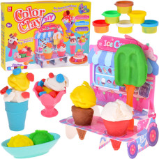 Kreatívna sada Zmrzlináreň s plastelínou 6 farieb COLOR PLAY Ice cream shop - 