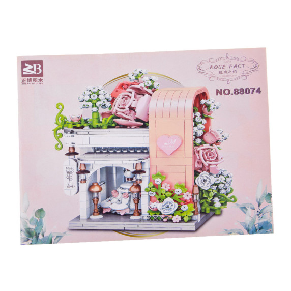 Set de construcție creativ - Sală de nuntă romantică 1047 piese