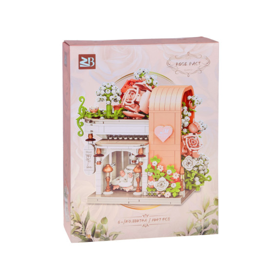 Set de construcție creativ - Sală de nuntă romantică 1047 piese