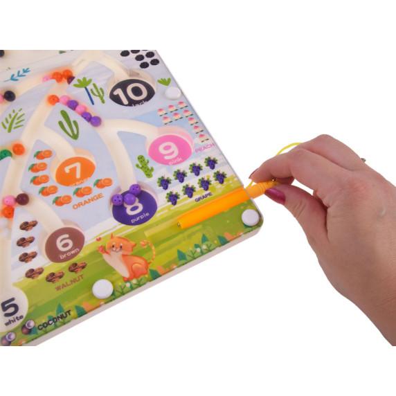 Vzdelávacia magnetická doska s bludiskom Inlea4Fun MAGNETIC MAZE