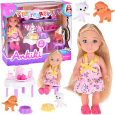 Păpușă Ankiki Pet Party cu animale de companie  - 32 buc  - ANKIKI PET PARTY - 