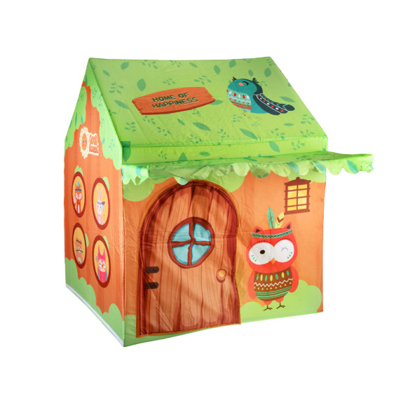 Cort de joacă pentru copii, căsuță pliabilă „Prietenii din pădure” Inlea4Fun PLAY TENT