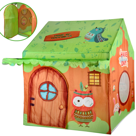 Cort de joacă pentru copii, căsuță pliabilă „Prietenii din pădure” Inlea4Fun PLAY TENT