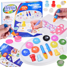 Set de pictură cu apă - MAGICAL PAINT BRUSH - 