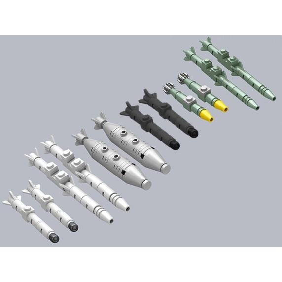 Set creativ de construcție pentru avion de vânătoare - MIG-29 1290 elemente