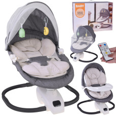 Baba hintafotel 3az1-ben szúnyoghálóval és távirányítóval Inlea4Fun BABY - 