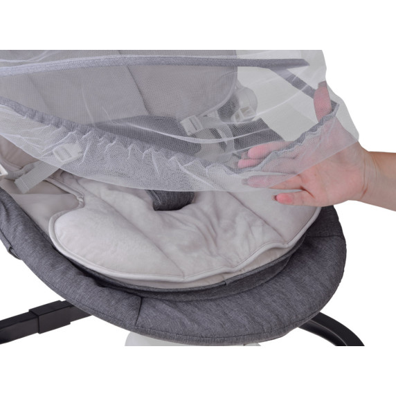 Baba hintafotel 3az1-ben szúnyoghálóval és távirányítóval Inlea4Fun BABY