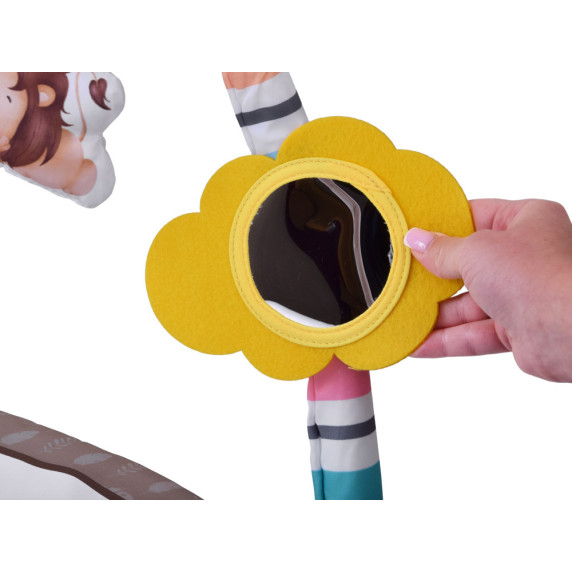 Farebná vzdelávacia podložka so zvieratkami BABY PLAY GYM