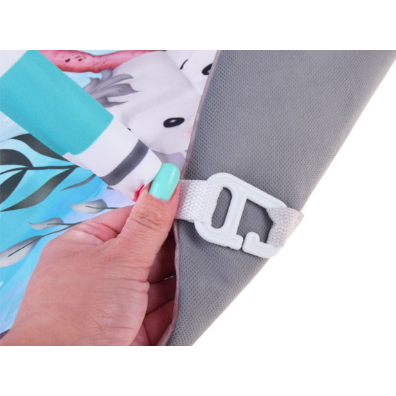 Farebná vzdelávacia podložka so zvieratkami BABY PLAY GYM