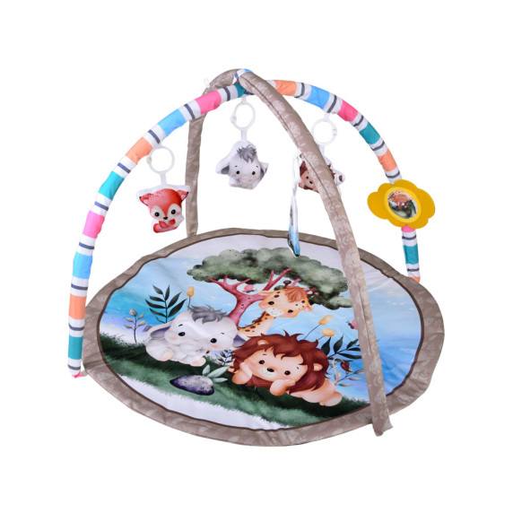 Farebná vzdelávacia podložka so zvieratkami BABY PLAY GYM