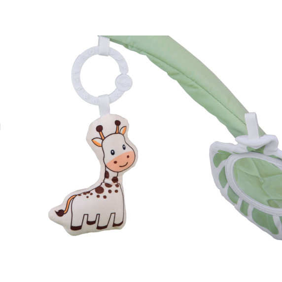 Vzdelávacia podložka s kontrastnou knižkou BABY PLAY GYM