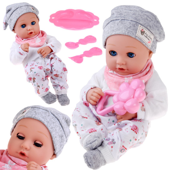 Păpușă 32 cm cu accesorii -MAYMAY BABY