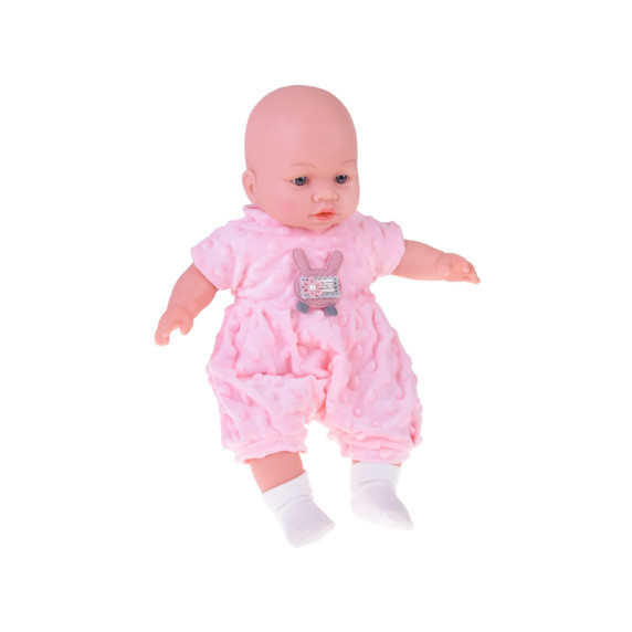 Păpușă interactivă în salopetă roz 40 cm – MAY MAY BABY