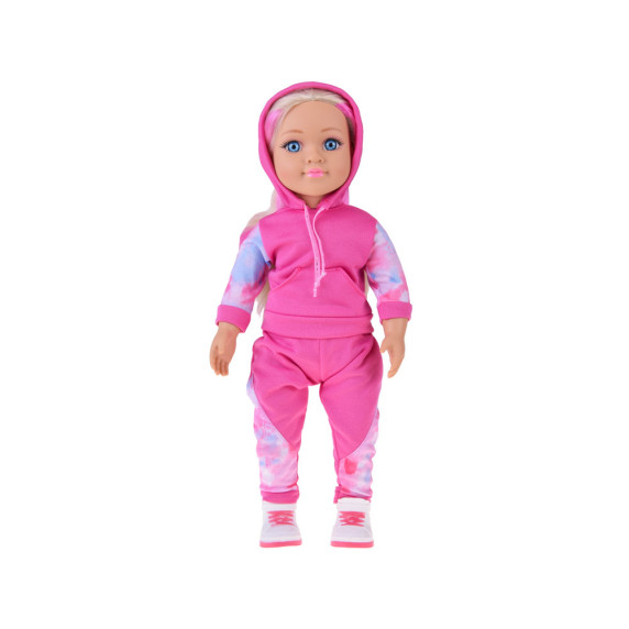 Játékbaba rózsaszín sportos öltözékben 48 cm MAYMAY GIRL