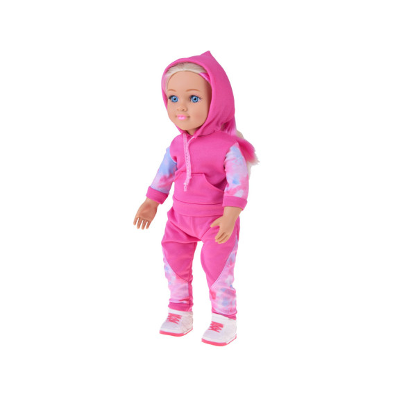 Játékbaba rózsaszín sportos öltözékben 48 cm MAYMAY GIRL