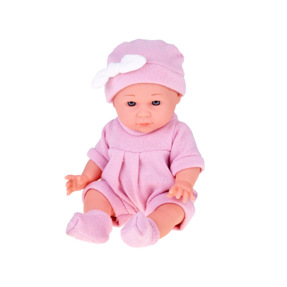 Păpușă bebeluș cu pătuț și accesori - LOVELY BABY