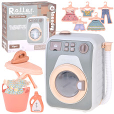 Interaktívna práčka so sušičkou a príslušenstvom 2v1 ROLLER WASHING MACHINE - sivá - 