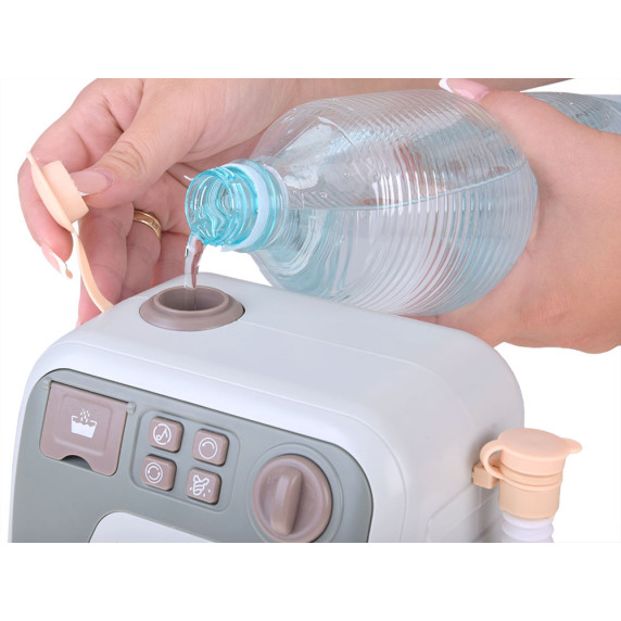 Interaktívna práčka so sušičkou a príslušenstvom 2v1 ROLLER WASHING MACHINE - sivá