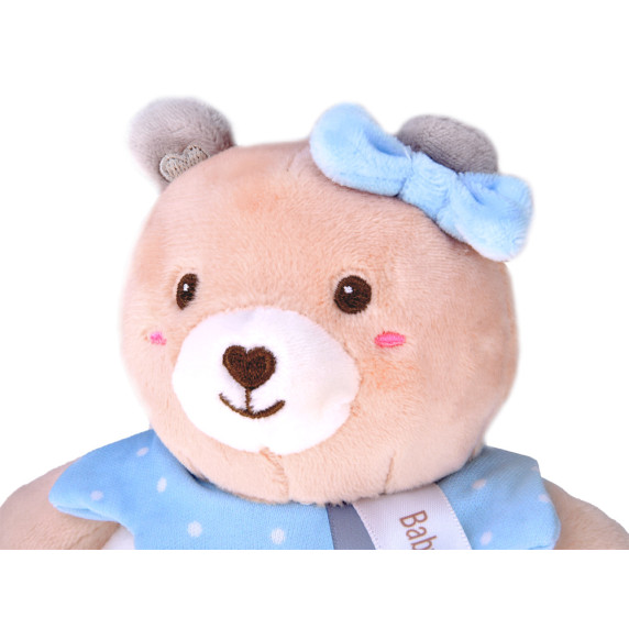 Plyšová hrkálka v tvare medvedíka KAICHI My Sweet Bear
