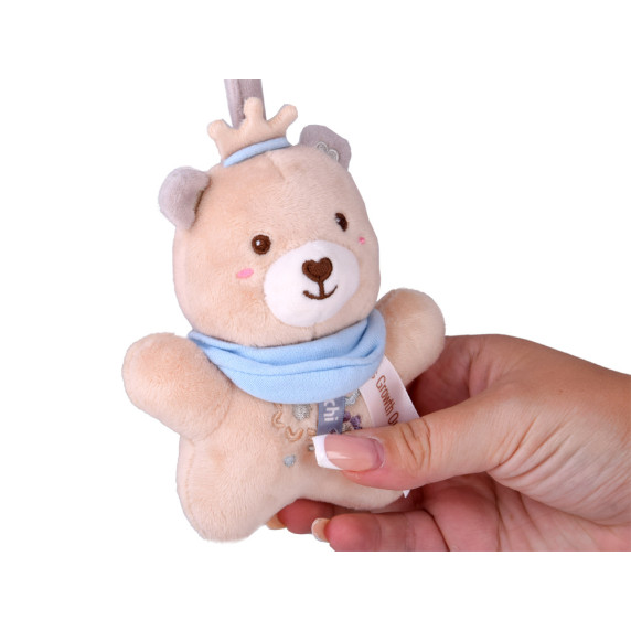 Prívesok na postieľku s hryzátkom a medvedíkom KAICHI My Sweet Bear