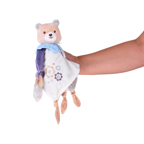 Uspávačik s plyšovým medvedíkom a hryzátkom KAICHI My Sweet Bear