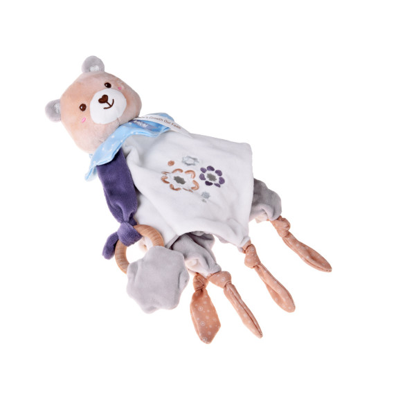 Uspávačik s plyšovým medvedíkom a hryzátkom KAICHI My Sweet Bear