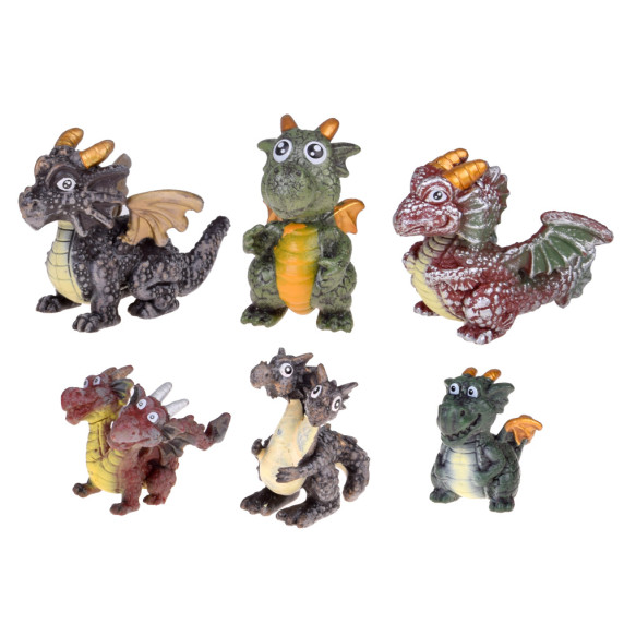 Set de figurine cu dinozauri – 6 piese HAPPY DINOSAUR – versiunea A