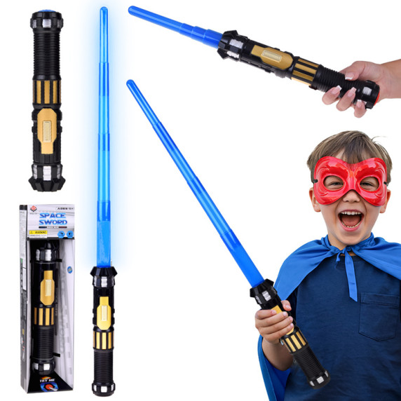 Sabie laser extensibilă cu efecte sonore SPACE SWORD - albastru