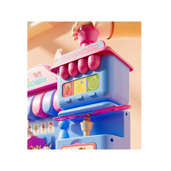 Kreatívna sada Zmrzlináreň a cukráreň s plastelínou CREATIVE COLOR CLAY