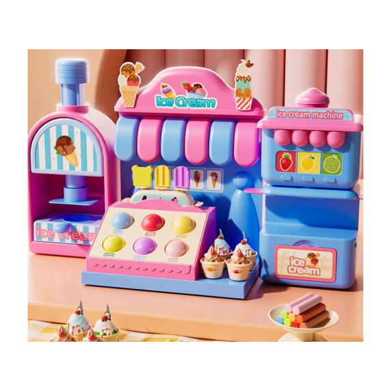 Kreatívna sada Zmrzlináreň a cukráreň s plastelínou CREATIVE COLOR CLAY