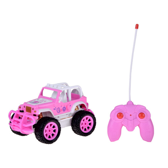 Mașina RC roz off-road pentru păpuși cu telecomandă - PRINCESS´S VEHICLE