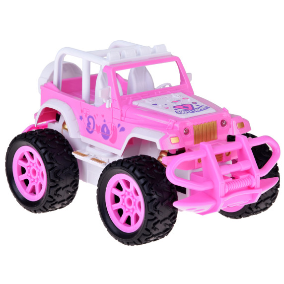 Mașina RC roz off-road pentru păpuși cu telecomandă - PRINCESS´S VEHICLE