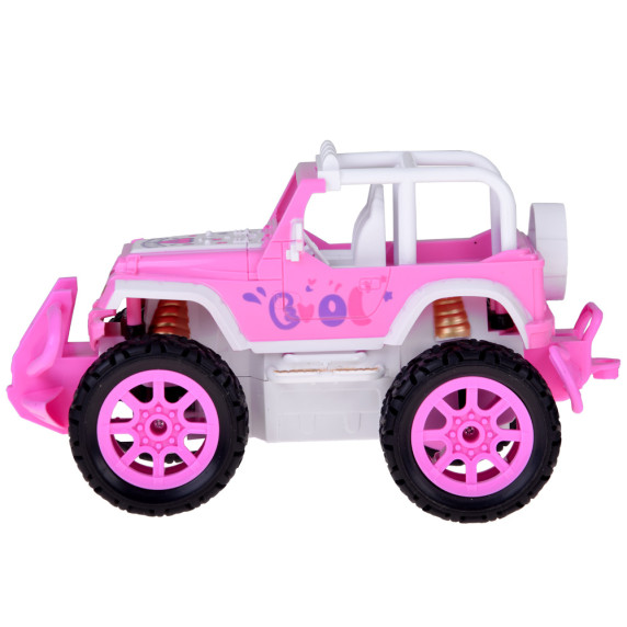 Mașina RC roz off-road pentru păpuși cu telecomandă - PRINCESS´S VEHICLE