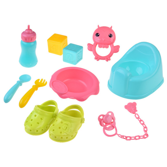 Păpușă cu accesorii – set de 16 piese TUTUBABY My Sweet Love