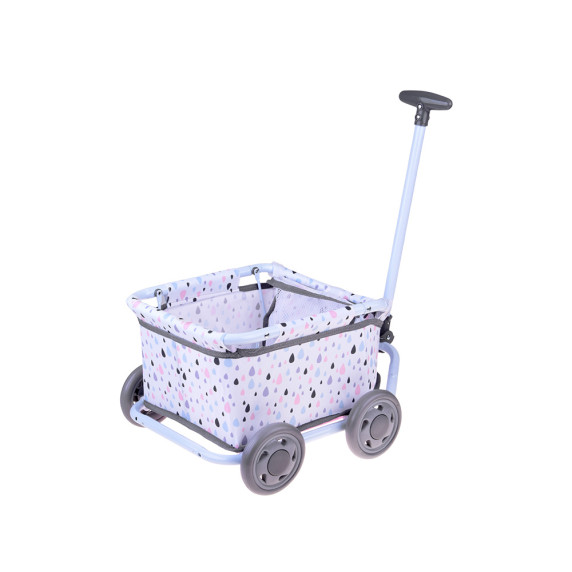 Kočík pre bábiky, vozík s rukoväťou DOLL WAGON