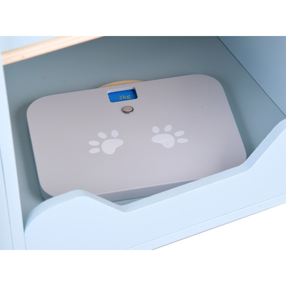 Fa állatorvosi klinika plüsskutyával és kiegészítőkkel Inlea4Fun PET CARE CLINIC