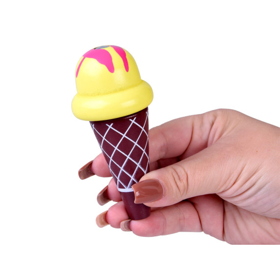 Drevený vozík zmrzlináreň na kolieskach Drevený vozík zmrzlináreň na kolieskach