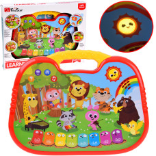 Pianul muzical interactiv cu mini quiz - FIVE STAR Learning Fun - 