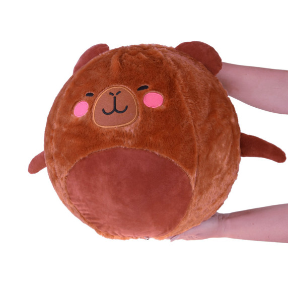Plyšová nafukovacia lopta 45 cm BIG CUTE PET - kapybara