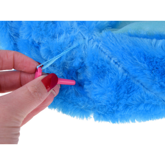 Plyšová nafukovacia lopta 45 cm BIG CUTE PET - žralok