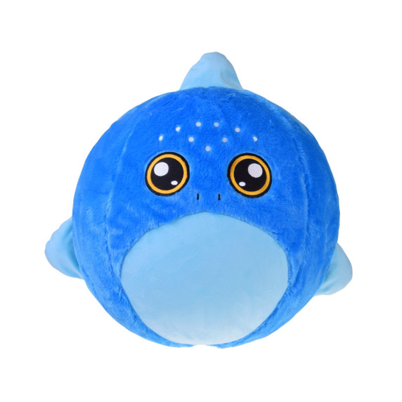 Plyšová nafukovacia lopta 45 cm BIG CUTE PET - žralok