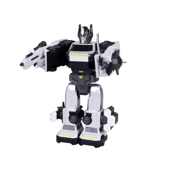 Mágneses transformer robot 2az1-ben MAGNET MECHA - Ezüst