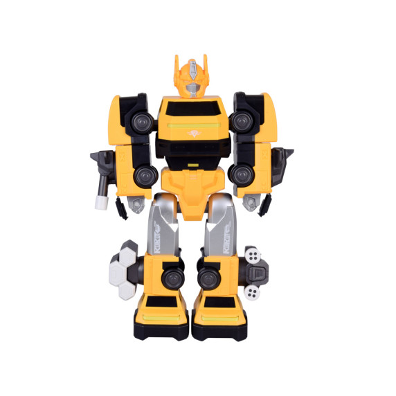 Robot magnetic transformer 2 în 1 MAGNET MECHA – galben