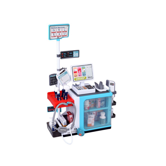 Detské zdravotné stredisko nemocnica a lekáreň MINI MEDICAL CENTER - modrý