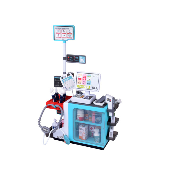 Detské zdravotné stredisko nemocnica a lekáreň MINI MEDICAL CENTER - modrý