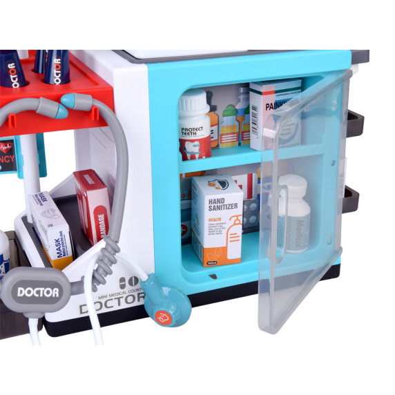 Detské zdravotné stredisko nemocnica a lekáreň MINI MEDICAL CENTER - modrý