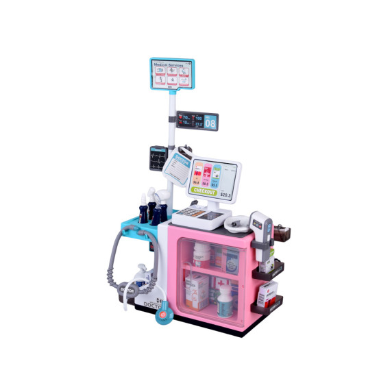 Játék egészségügyi központ, kórház és gyógyszertár MINI MEDICAL CENTER - Rózsaszín